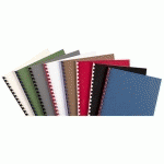 COUVERTURE DE RELIURE CARTON 270 G CLAIREFONTAINE ROUGE - PAQUET DE 100