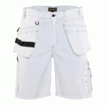 SHORT PEINTRE BLANC TAILLE 40 - BLAKLADER