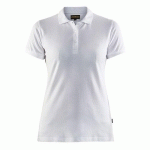 POLO FEMME BLANC TAILLE XS - BLAKLADER