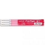 UNIBALL POCHETTE DE 3 RECHARGES POUR ROLLER FANTHOM ROUGE UFR122/07R