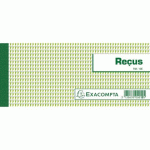 CARNET DE REÇUS AVEC SOUCHE EXACOMPTA 9 X 21 CM