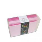 CLAIREFONTAINE PAQUET 40 ENVELOPPES 9X14CM + 40 CARTES DE VISITE 8X13CM POLLEN ASSORTIS DE ROSE