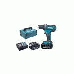 PERCEUSE VISSEUSE 18V + 2 BATTERIES 4AH + CHARGEUR + COFFRET MAKPAC - MAKITA - DDF482RMJ