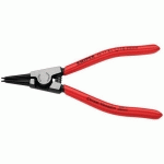 PINCE POUR CIRCLIPS EXTÉRIEURS DE 10 À 25MM - GAINAGE PVC - 140MM - KNIPEX