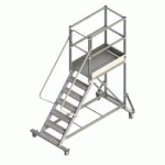 PLATEFORME ROULANTE ALUMINIUM PTF - PLATEAU 1 M