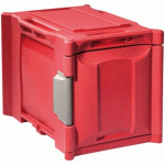 SHERPA CONTENEUR ISOTHERME GN 1/1 F3 À OUVERTURE FRONTALE - 9 NIVEAUX - NEUTRE - 63 L