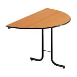 TABLE PLIANTE MODULAIRE 1/2 ROND Ø 140 CM - POIRIER