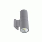 APPLIQUE MURALE LED IP65 2X15W 2400LM 30.000H VIOLET | BLANC FROID (HO-COBWALL-2X15-CW)