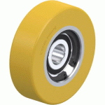 BLICKLE - GALET GUIDE Ø 50MM BANDAGE POLYURÉTHANE PU 85KG - FSTH 50X15/10-8K