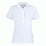 JAMES HARVEST NEPTUNE POLO PIQUE FEMMES BLANC - TAILLE S