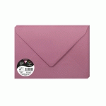 PAQUET DE 20 ENVELOPPES POLLEN 162X229MM 120G/M² - ROSE HORTENSIA - LOT DE 3