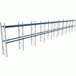 RACK 1 DÉPART + 9 SUIVANTS LXLXH 2700X28400X4500 1000KG 2 NIV - BITO