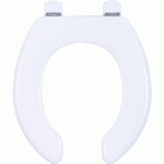 ABATTANT WC EN BOIS RÉTICULÉ BLANC ANTI-CONTACT TRADITION OLFA