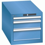 ARMOIRE BLEU CAP. 411X725X383 AVEC 3 TIR. 75KG _ 78.439.040 - LISTA