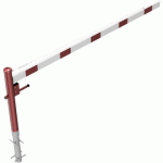 BARRIÈRE PIVOTANTE AVEC CÂBLE À BÉTONNER AVEC SERRURE-3000MM - SCHAKE