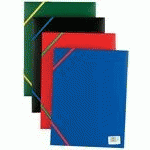 CHEMISE ELAST NO NAME A4 PP BLEU - LOT DE 9