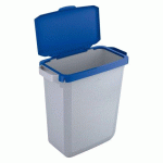 CONTENEUR À DÉCHETS DURABIN 60 LITRES TRI SÉLECTIF DURABLE, COUVERCLE BLEU
