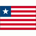 DRAPEAU LIBERIA : DIMENSIONS - 150 X 225 CM