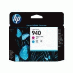 HP C4901A : TÊTES D'IMPRESSION CYAN ET MAGENTA HP 940