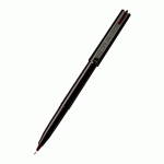 LOT DE 2 - STYLO FEUTRE PLUME PENTEL JM20 À CAPUCHON POINTE 0,4 À 0,6 MM - ÉCRITURE FINE NOIR