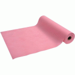 NAPPE NON TISSÉ SPUNBOND TÊTE À TÊTE - ROULEAU DE 24 M ROSE BONBON - COGIR