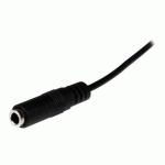 STARTECH.COM CÂBLE JACK 3,5MM MÂLE / FEMELLE - RALLONGE CASQUE AUDIO STÉRÉO MINI JACK - 2 M