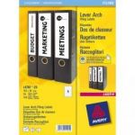 AVERY BOÎTE DE 80 ÉTIQUETTES LASER POUR DOS DE CLASSEUR 192X61 ASSORTIS L4761-20X