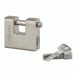 CADENAS BLINDÉ ACIER THOR - 74 MM - 5 CLÉS FTH THIRARD