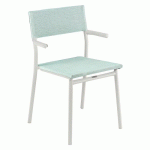 FAUTEUILS ORON ALUMINIUM SABLE BATYLINE DUO MISTRAL - LAFUMA MOBILIER