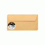 LOT DE 2 - PAQUET DE 20 ENVELOPPES POLLEN 110X220MM 120G/M2 - CARAMEL
