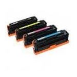 PACK DE 4 TONERS HP POUR COLORLASERJET CP 1215 / 1515 / 1518 (125A)