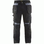 PANTALON DE TRAVAIL ARTISAN NOIR/GRIS TAILLE 44 - BLAKLADER