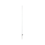 PIQUET PVC BLANC, 158CM, SIMPLE BÊCHE