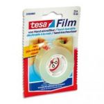 TESA ROULEAU D'ADHÉSIF TRANSPARENT 19 MM X 25 M FINI LES CISEAUX