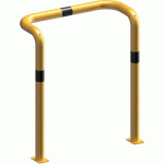 ARCEAU DOUBLE FACE PROFONDE CHEVILLER-JAUNE/NOIR-1000X1155MM - SCHAKE