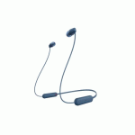 ECOUTEURS SONY WIC100L BLEU