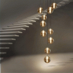 LAMPE ¨¤ SUSPENSION TABLE ¨¤ MANGER LAMPE ¨¤ SUSPENSION R¨GLABLE EN HAUTEUR LAMPE ¨¤ SUSPENSION EN COULEUR AMBRE 10-VERRE EN VERRE CUISINE SALON