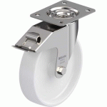 BLICKLE - ROULETTE PIVOTANTE À FREIN Ø 200MM BANDAGE POLYAMIDE PA 6.6 300KG - LEX-PO 200G-FI