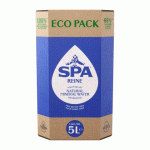 LOT DE 2 - FONTAINE EAU MINÉRALE SPA REINE ECO 5 L