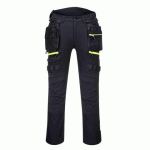 PORTWEST DX452 DX4 PANTALON À POCHE DE HOLSTER DÉTACHABLE POUR FEMMES NOIR - TAILLE 30 - STANDARD