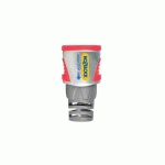 RACCORD D'ARRÊT D'EAU AQUASTOP PRO MÉTAL POUR TUYAUX DE 12,5 À 15MM - HOZELOCK - 2035P0000