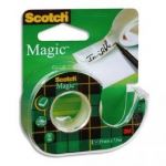 SCOTCH RUBAN ADHÉSIF INVISIBLE 19MM X 25M, SUR DÉVIDOIR PLASTIQUE, 810