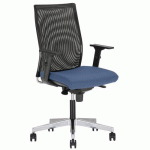 SIÈGE DE BUREAU INTRATA BLEU DOSS. H:66 - NOWY STYL