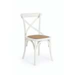 IPERBRIKO - CHAISE RÉTRO EN BOIS BLANC