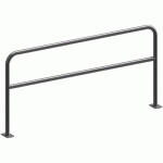 ARCEAU BARRE TRANSVERSALE À CHEVILLER - 2000 MM - SCHAKE