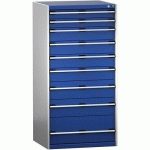 BOTT 1 ARMOIRE À TIROIRS SL-8716-9.2 AVEC 9 TIROIRS POUR CHARGE LOURDE - BOTT