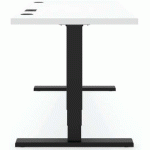 BUREAU PREMIUM RÉGLABLE ELEMENTS SOLID 2000 - GRIS - ARGENT - ACTIFORCE