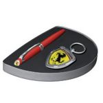 COFFRET STYLO ET PORTE-CLÉS FERRARI