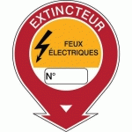 EXTINCTEUR FEUX ÉLECTRIQUES 20 CM POLYPROPYLÈNE - BRADY