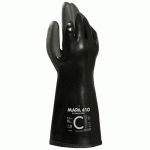 GANTS DE MANUTENTION CHIMIQUE ANTICOUPURE NIVEAU C ULTRANITRIL 410 - T.10 - MAPA PROFESSIONAL